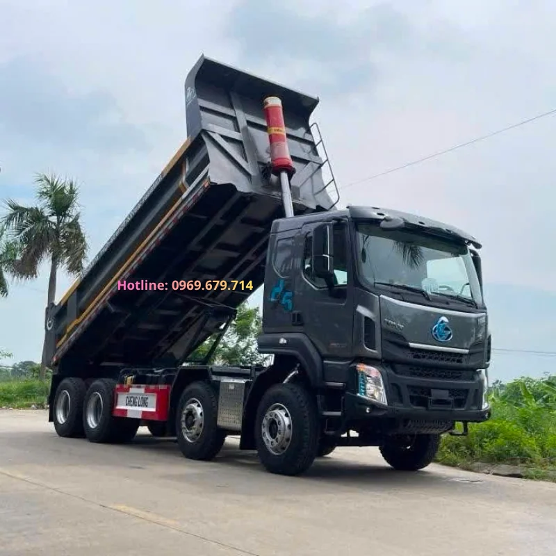 Xe ben ChengLong 4 chân H5 360 cầu láp