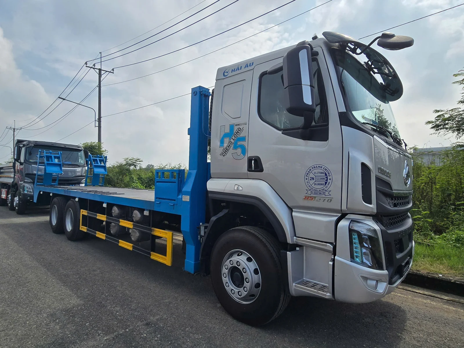 Xe nâng đầu ChengLong 3 chân